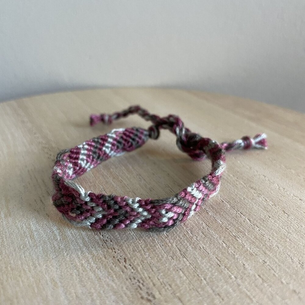 Laelia Bracelet, anklet, trendy, comfortable, tie, embroidery thread, woven, gif